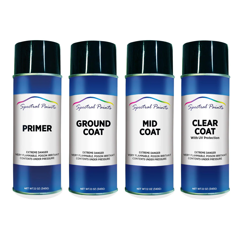 Mazda L9 Techno White Pearl Touch Up Spray Paint - Image 4